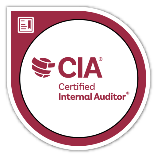 Badge officiel Certified Internal Auditor (CIA) de l'IIA